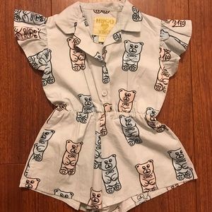 Hugo Tiki Bear Romper